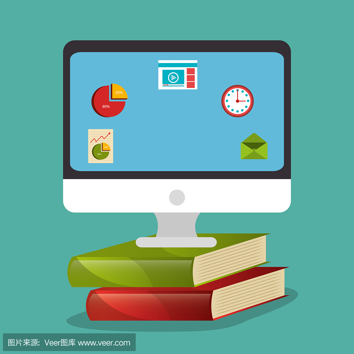 electronic learning with computer